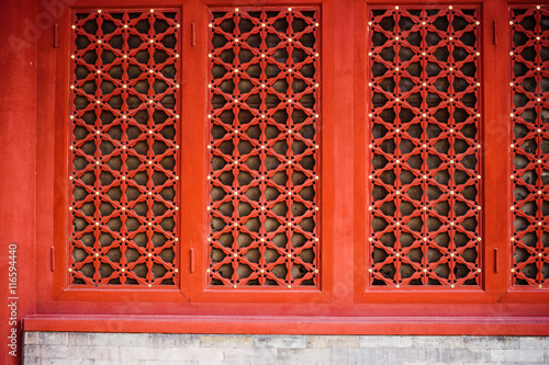 window traditional style, China texture