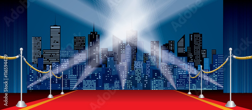 wide city stage