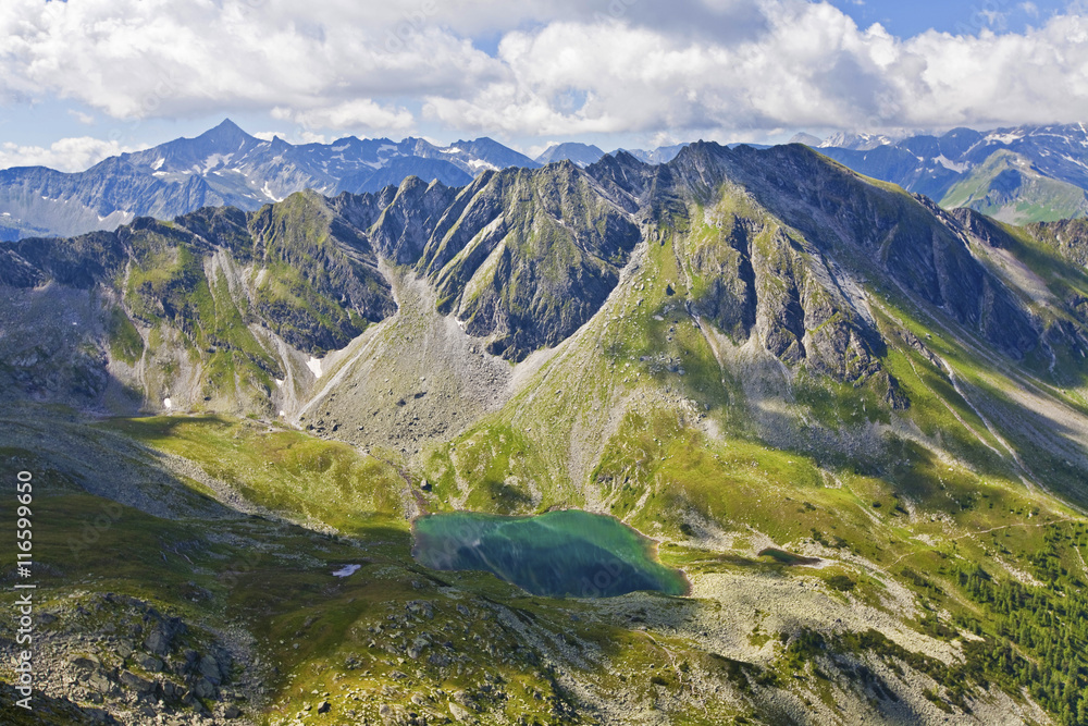 Fototapeta premium Blick auf den Palfnersee