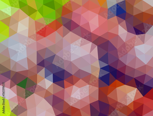 colorful multicolor triangle geometric low poly gradient graphic background vector eps10