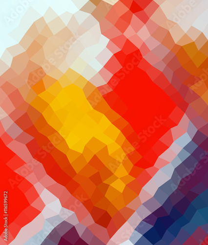 colorful multicolor tetragon geometric low poly gradient graphic background vector eps10