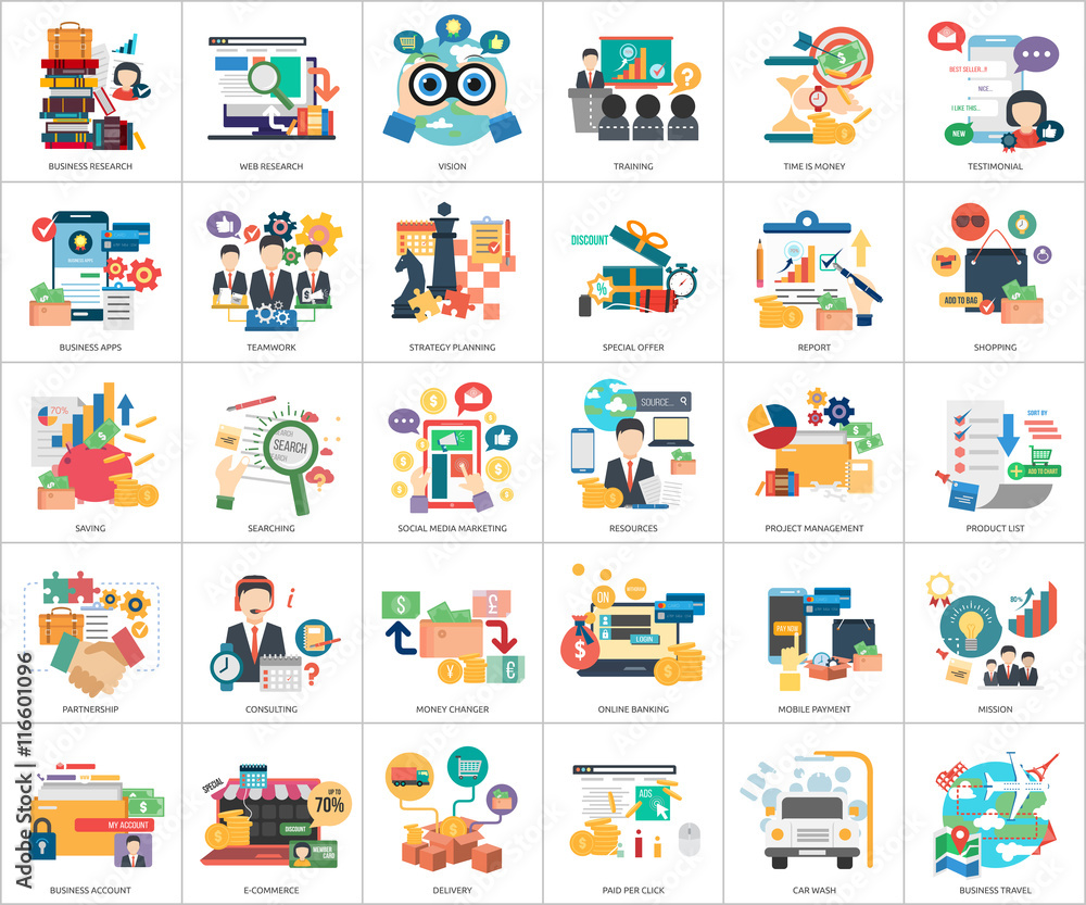 Fototapeta premium Business Concept Design