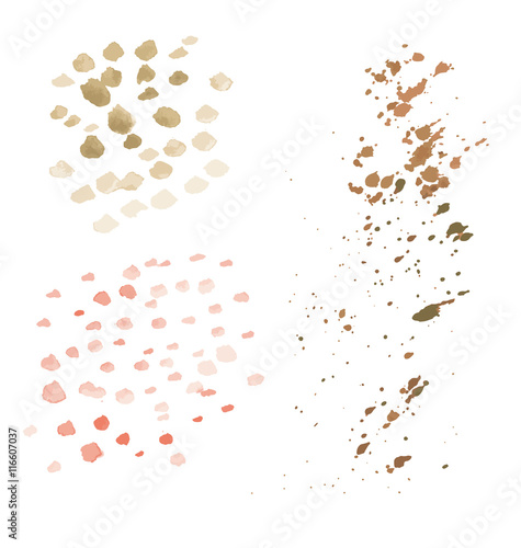 natural color sand, mud and dirt background. hand drawn paint sp