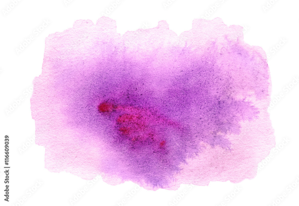Abstract hand drawn watercolor background. Abstract ink spot tex