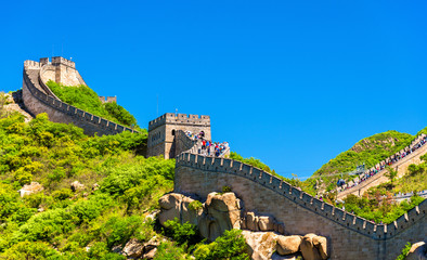 Leinwandbilder Chinesische Mauer Badaling Abschnitt der Chinesischen Mauer  © Leonid Andronov