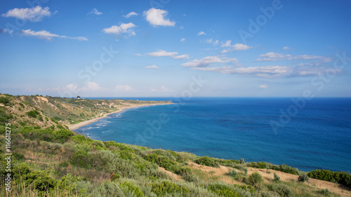Mounda beach in Kefalonia, Ionian islands, Greece