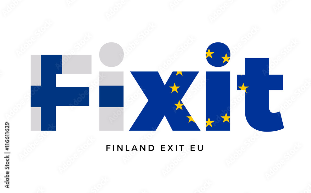 FINEXIT - Finland exit from European Union on Referendum. FINEXIT - Finland exit from European Union on Referendum.