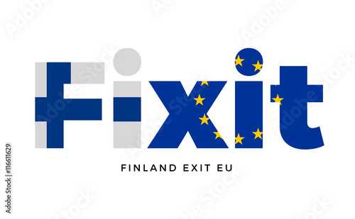 FINEXIT - Finland exit from European Union on Referendum.