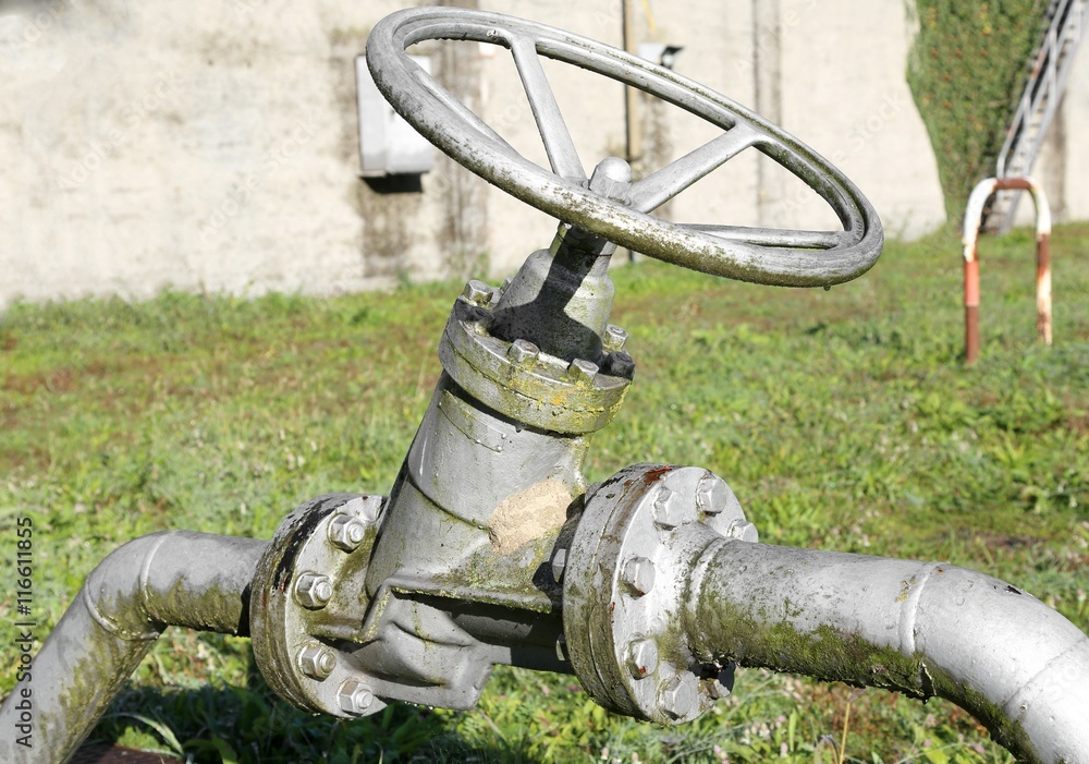 Safety relief valve and closing valve of an industrial plant for Safety relief valve and closing valve of an industrial plant for