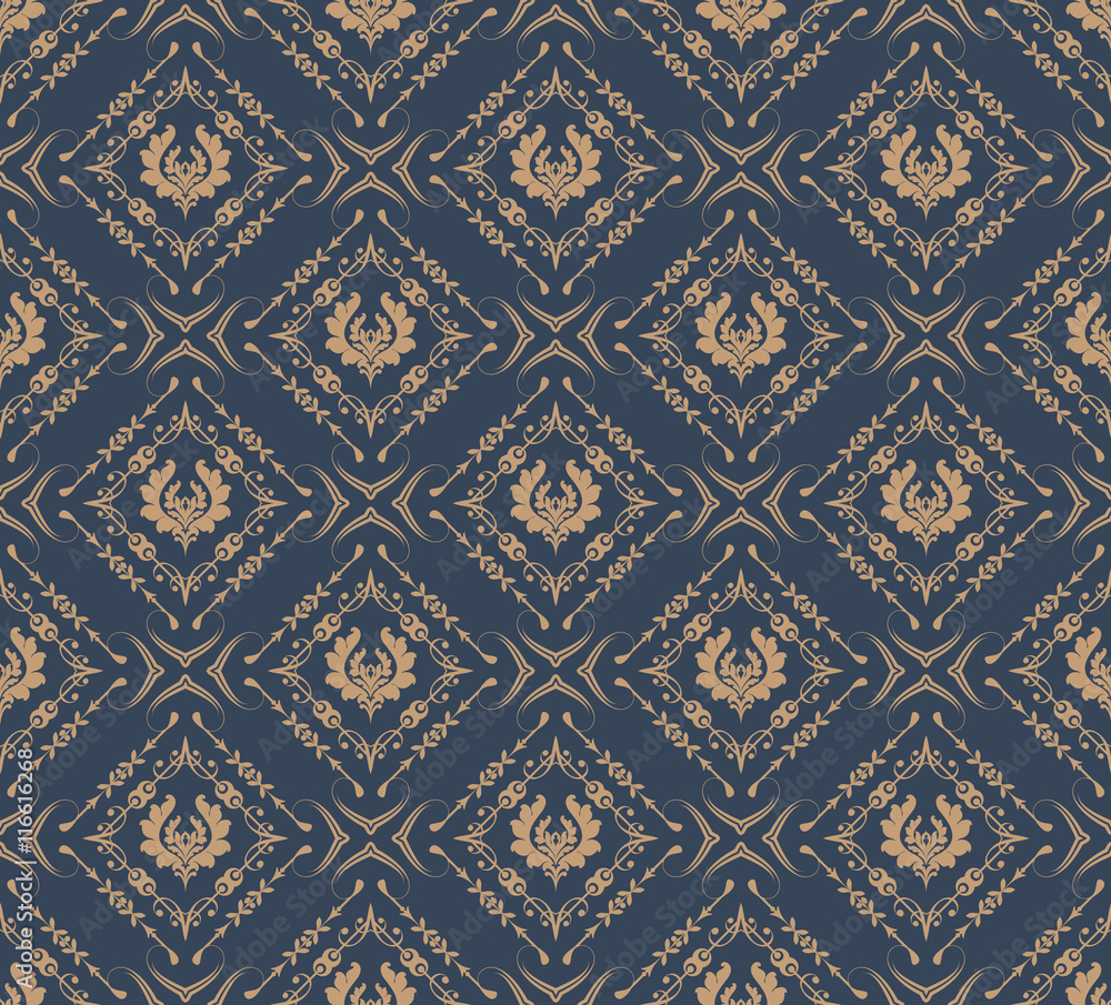 Seamless Pattern Royal