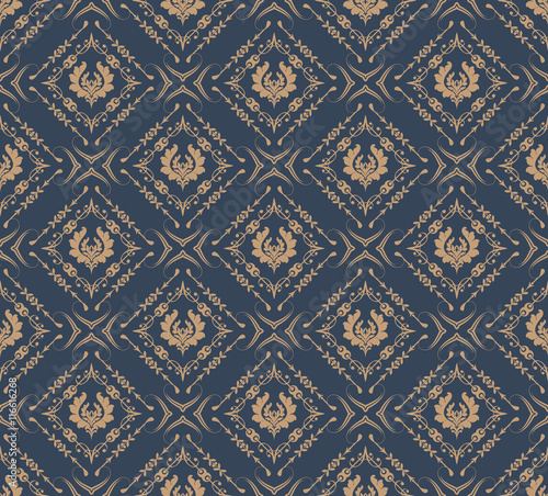 Seamless Pattern Royal