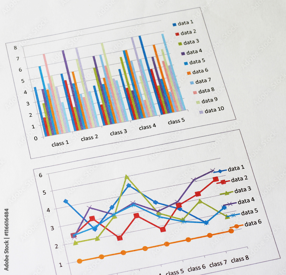 business chart report, business paper business chart report, business paper