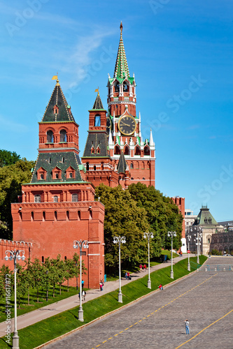 Spasskaya tower on Red square