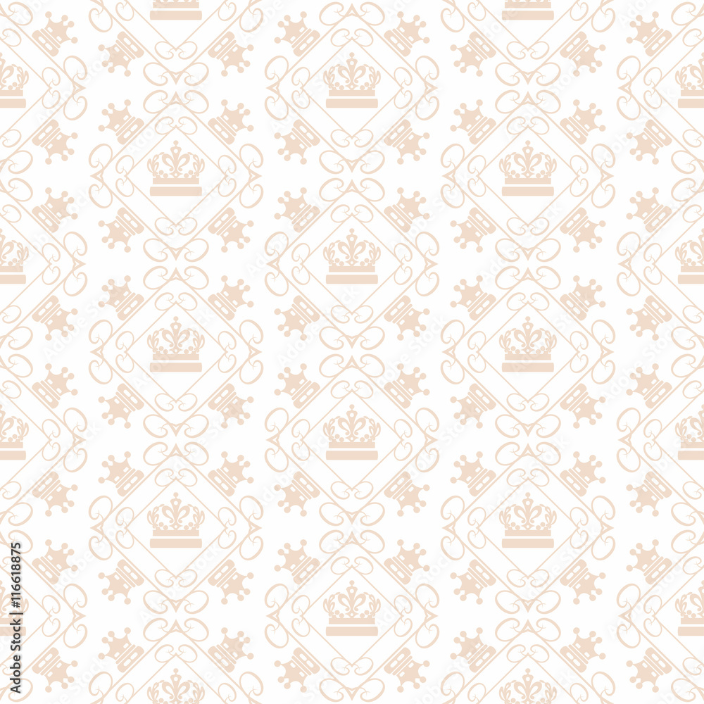Seamless Pattern Royal Wallpaper Seamless Pattern Royal Wallpaper
