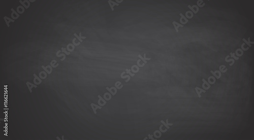 Black chalkboard background.Vector texture. photo