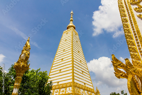 Phrathat Nong Bua temple in Ubon Ratchathani, Thailand.
