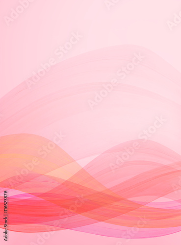 abstract wavy background pink