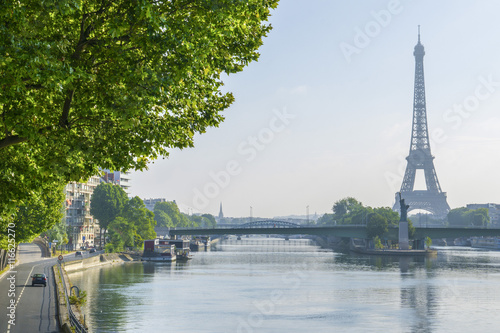 Paris in the morning