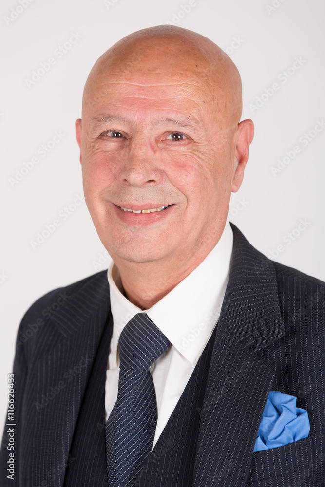 Portrait eines älteren Mannes / div. Mimik Portrait eines älteren Mannes / div. Mimik