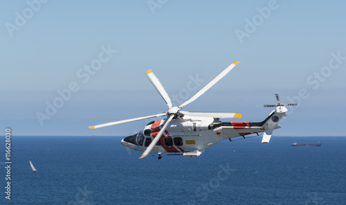 Foto Helicóptero de salvamento