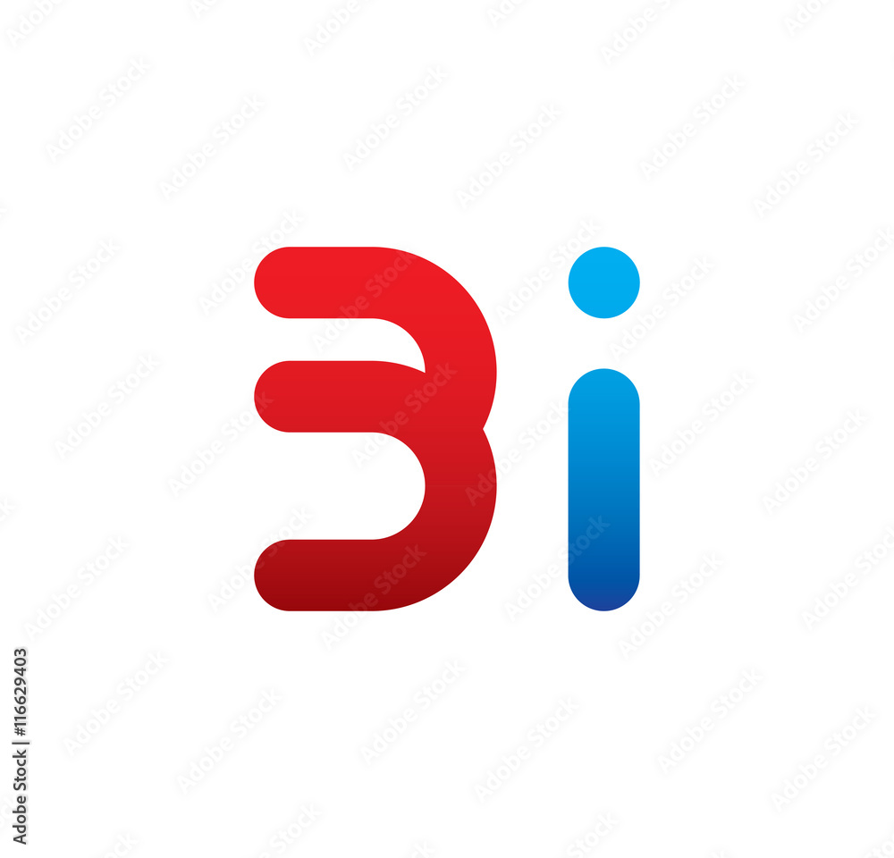3i logo initial blue and red 3i logo initial blue and red
