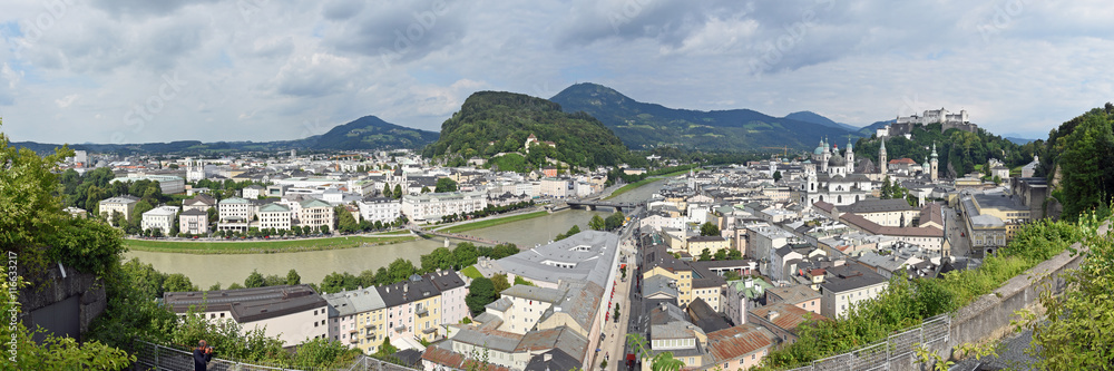 Panorama Salzburg / Österreich