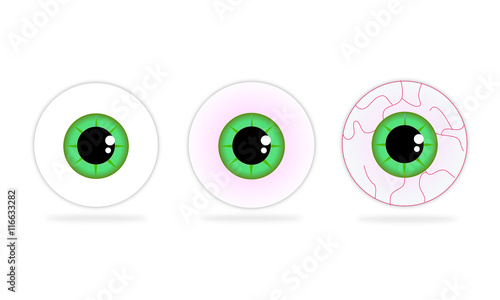 character green eyeball