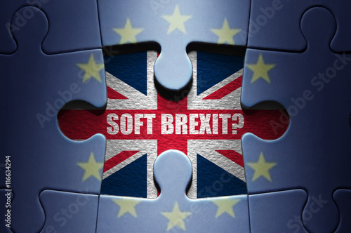 Brexit concept jigsaw puzzle