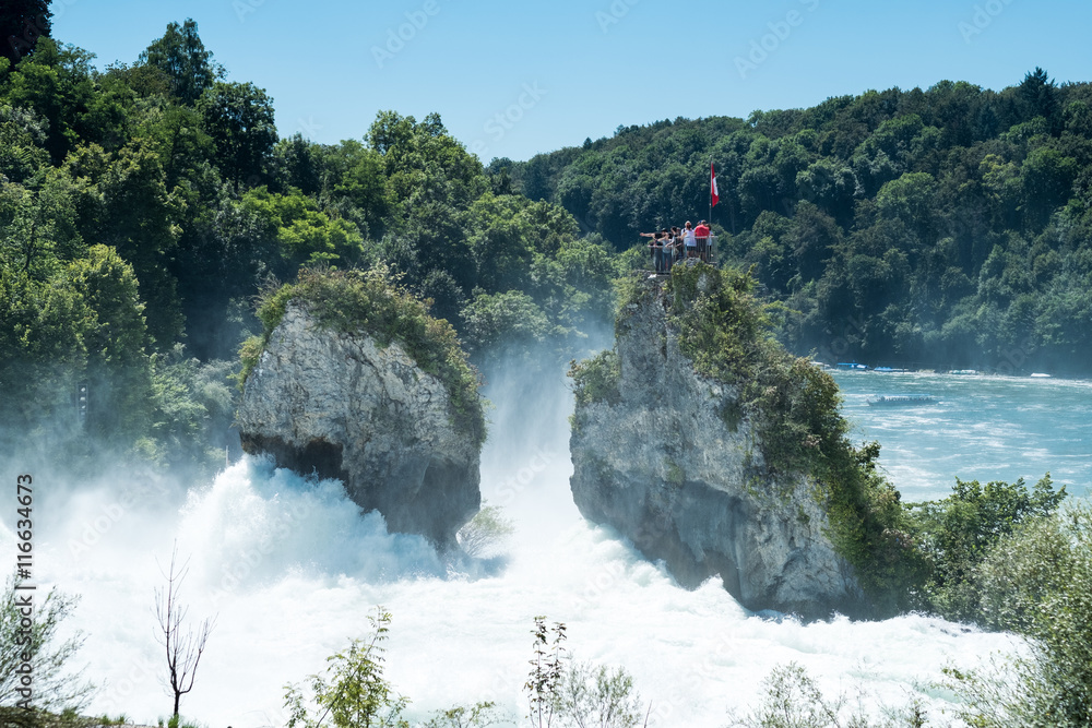 Fototapeta premium Rheinfall bei Schaffhausen