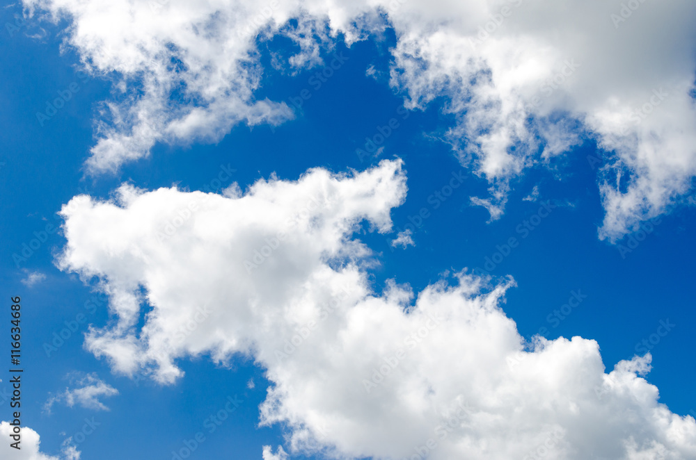 Obraz premium Sky with clouds