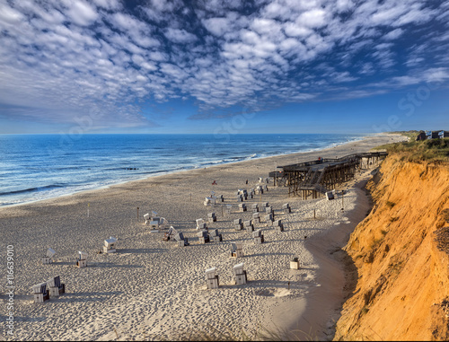 rotes Kliff Kampen Sylt