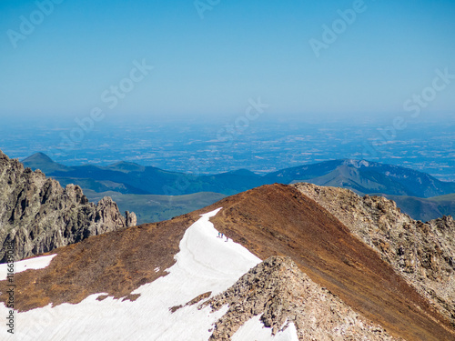 Alpinisti dal Pico Perdiguiero