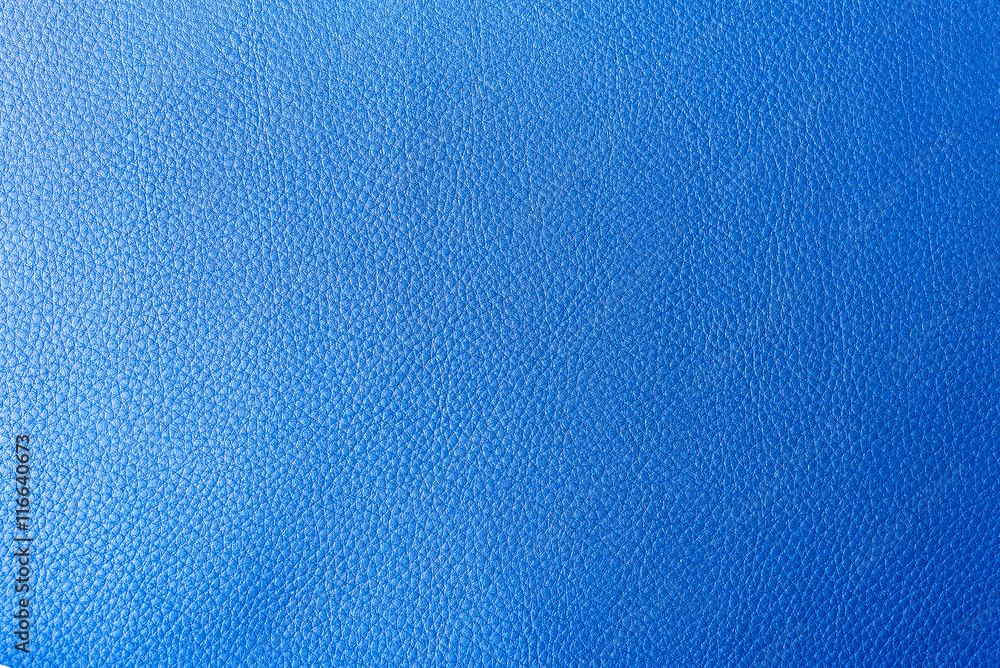 The leather texture background in the light-blue tone
