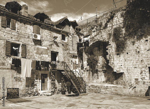 Split, historisches Foto photo