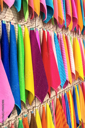 Multi colored towels