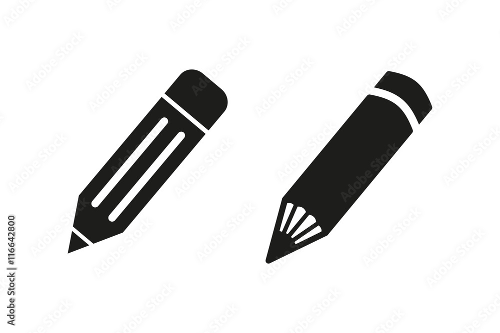 Pencil - vector icon. Pencil - vector icon.