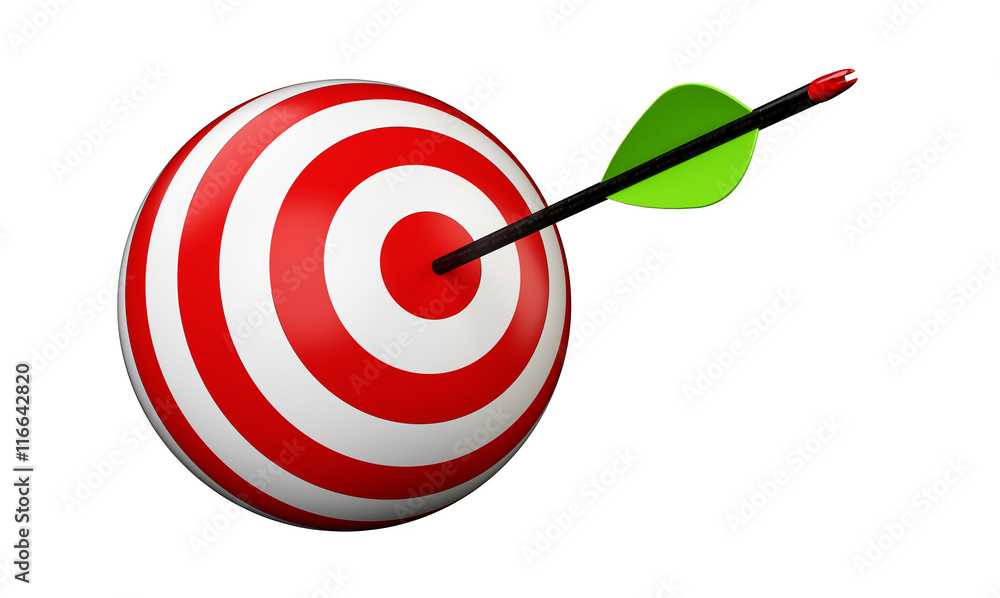 Arrow and target Arrow and target