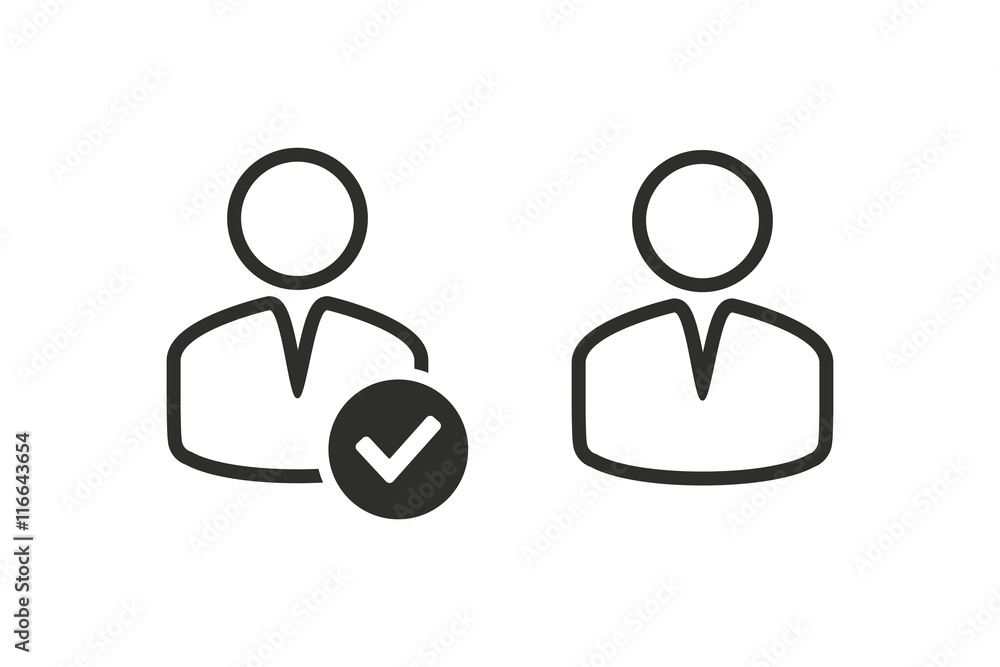 Accoun - vector icon. Accoun - vector icon.