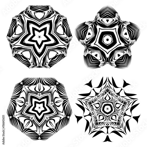 Beautiful circular pattern for your design
