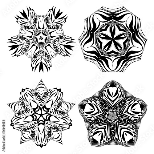 Beautiful circular pattern for your design