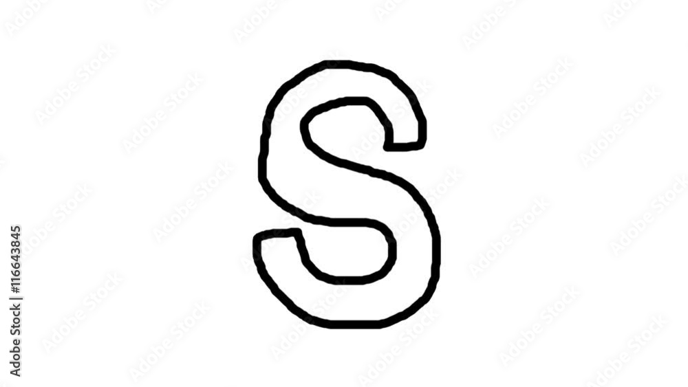Animated Character S with Alpha Channel Animated Character S with Alpha Channel