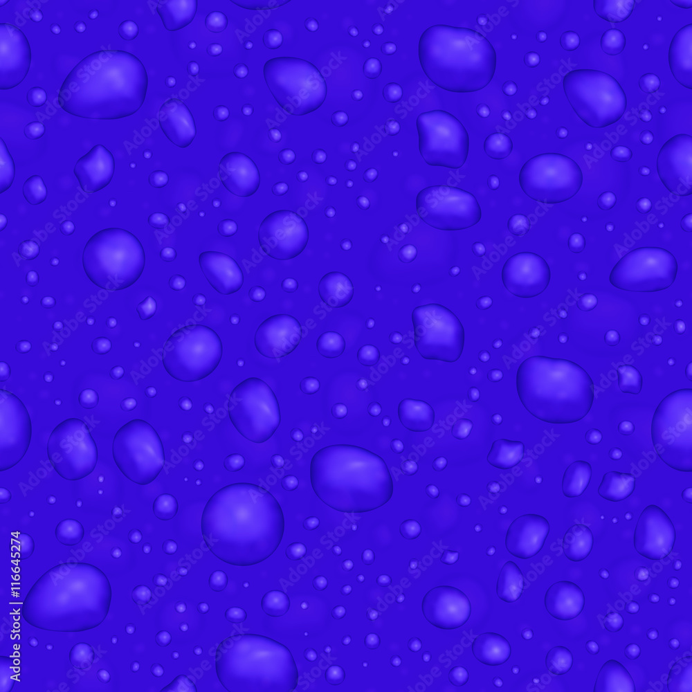 Seamless texture - transparent water dropls Seamless texture - transparent water dropls