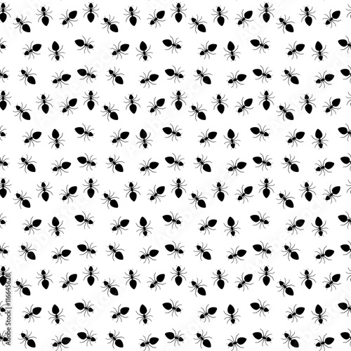 Insect pests - seamless pattern