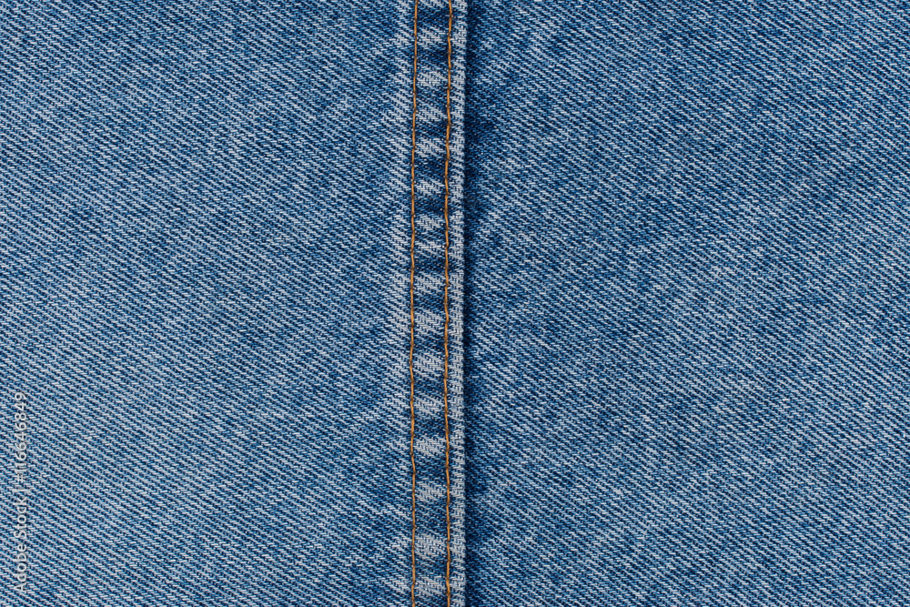 Denim jeans texture or denim jeans background with seam of fashi Denim jeans texture or denim jeans background with seam of fashi