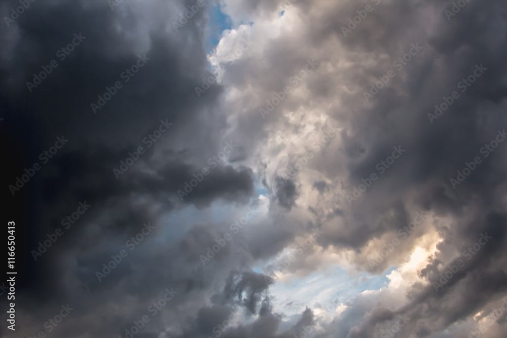 Beautiful storm sky with dark clouds, apocalypse Beautiful storm sky with dark clouds, apocalypse