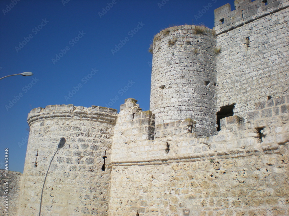 Muralla del Castillo de Portillo, Valladolid (España)