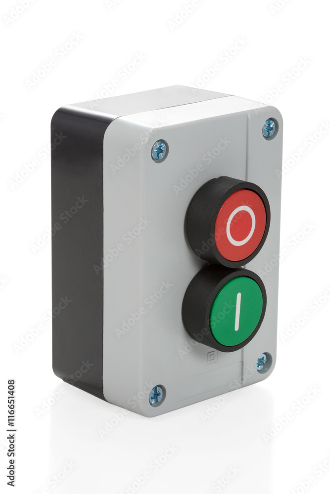 Obraz premium Electronic control switch