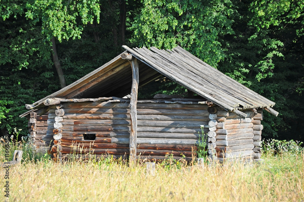 Ancient wooden barn Ancient wooden barn