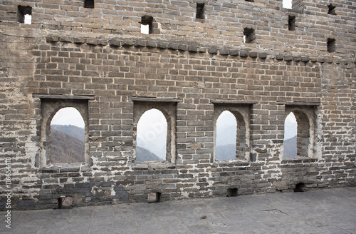 The Great Wall of China in Badalin photo
