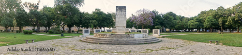 Monument for the union of Corfu with Greece
